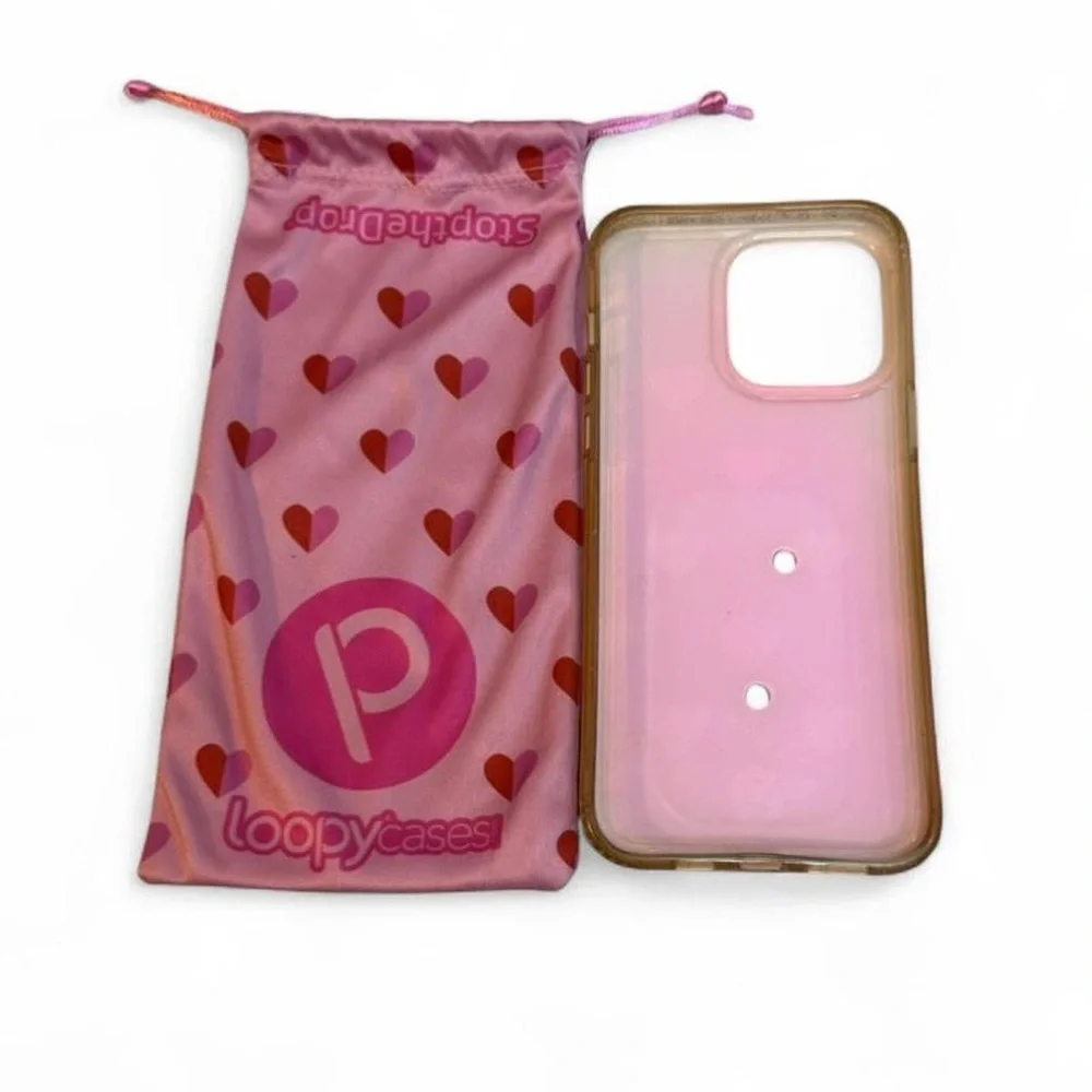 Loopy Case for iPhone‎ 15 Pro Max, Right Handed, Sweetheart Sparkle, Used